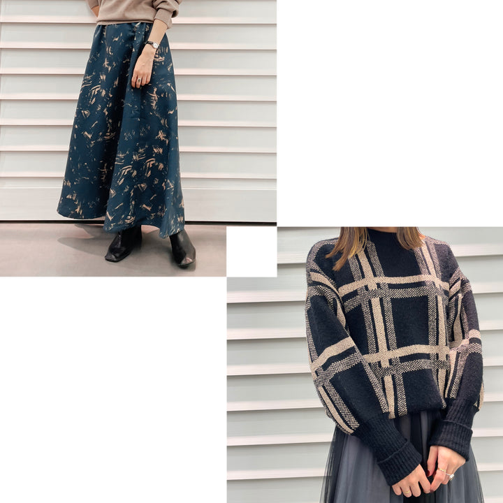 新作 KNIT＊SKIRT スタイリング @大宮